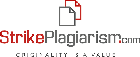 Strike Plagiarism logo